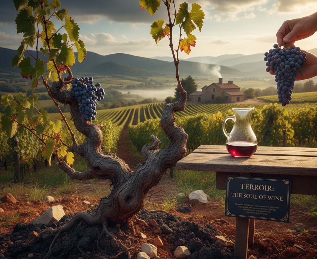 No momento, você está visualizando O Que é Terroir e Como Ele Influencia o Sabor do Vinho? Guia Completo.