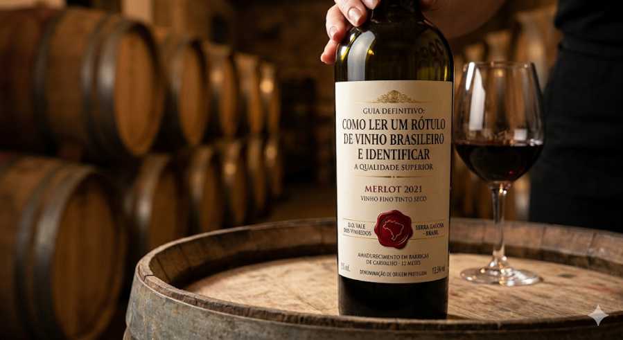 No momento, você está visualizando Como ler um rótulo de vinho brasileiro e identificar a qualidade superior